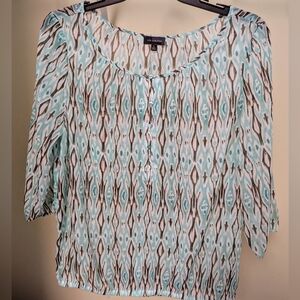 Women's sheer blouse